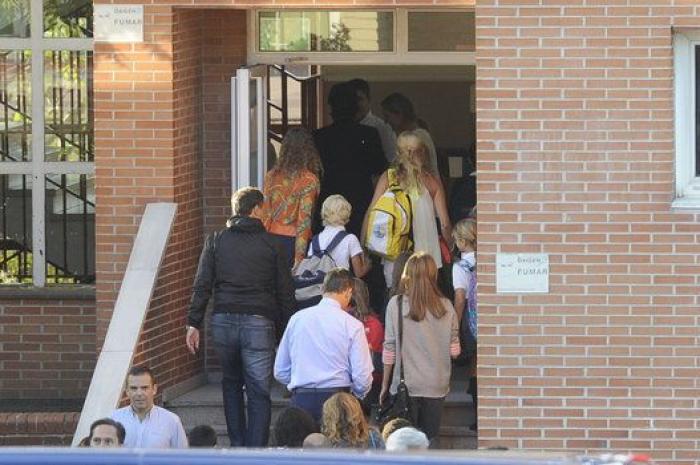 La princesa Leonor y la infanta Sofía vuelven al colegio: las fotos del primer día de clase