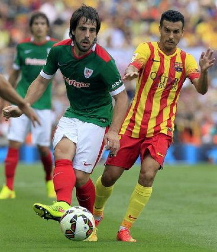 El Barça y el Athletic, con los colores de la senyera y la ikurriña (FOTOS)