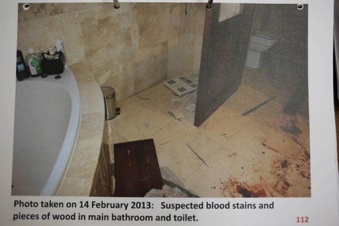 Salen a la luz las fotografías que incriminan a Pistorius