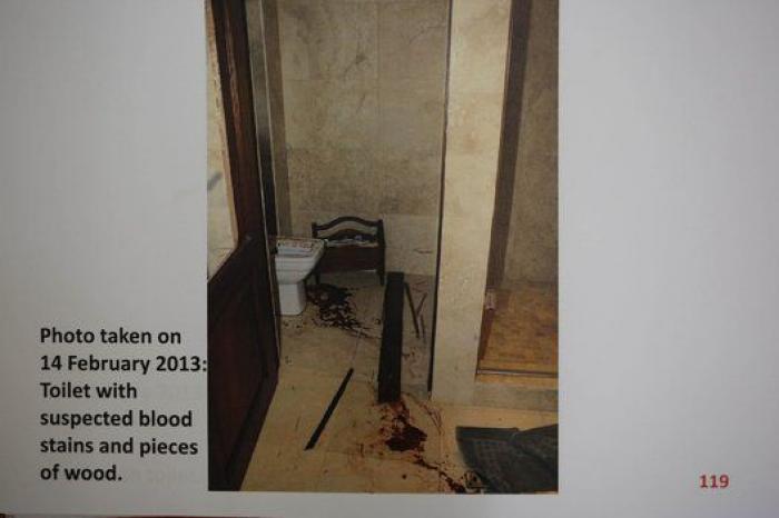 Salen a la luz las fotografías que incriminan a Pistorius