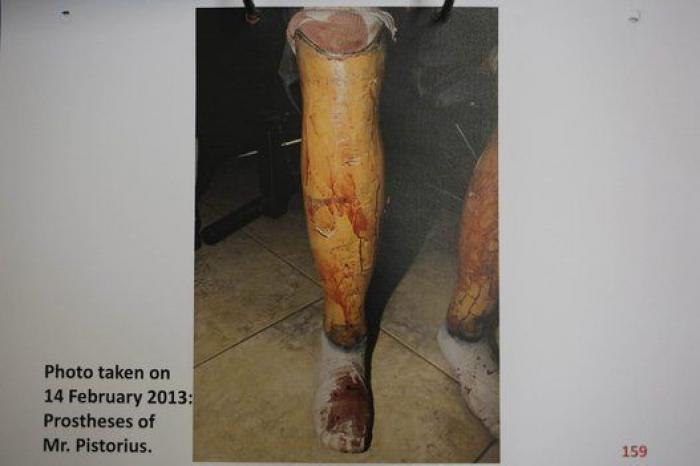 Salen a la luz las fotografías que incriminan a Pistorius