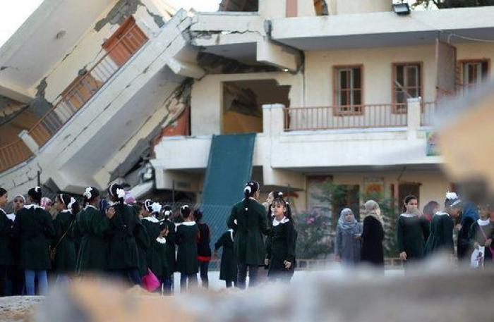 Unos 240.000 niños vuelven al cole en Gaza (FOTOS)