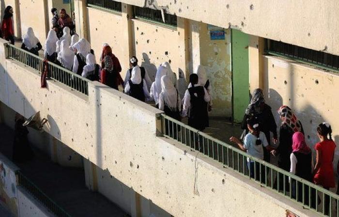 Unos 240.000 niños vuelven al cole en Gaza (FOTOS)