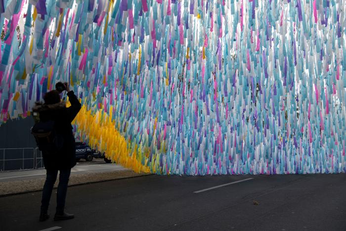 30.000 buenos deseos para conmemorar el 30º aniversario de la caída del Muro de Berlín