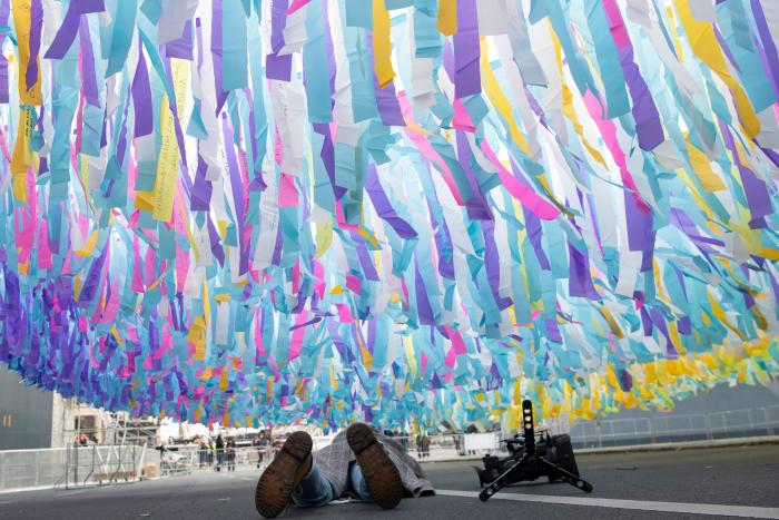 30.000 buenos deseos para conmemorar el 30º aniversario de la caída del Muro de Berlín