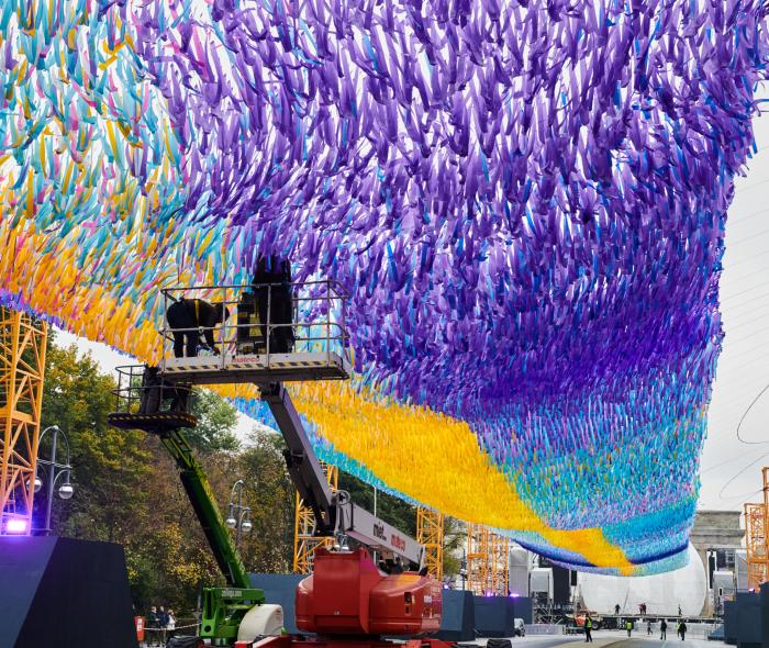 30.000 buenos deseos para conmemorar el 30º aniversario de la caída del Muro de Berlín