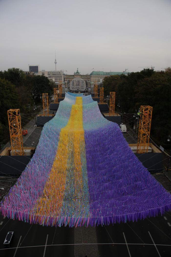 30.000 buenos deseos para conmemorar el 30º aniversario de la caída del Muro de Berlín