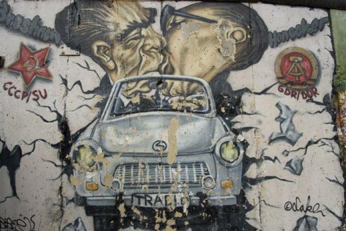 El muro cayó en Barcelona