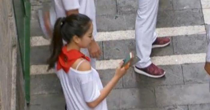 El séptimo encierro deja un susto y al menos un herido por asta de toro