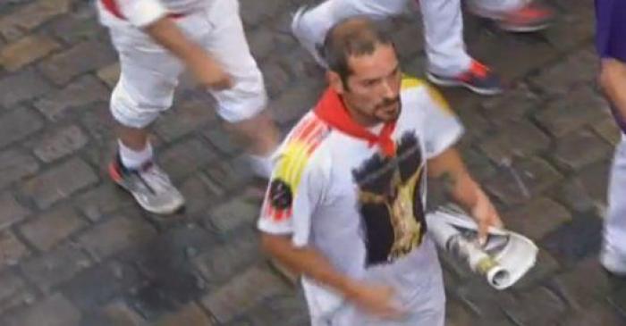 El séptimo encierro deja un susto y al menos un herido por asta de toro