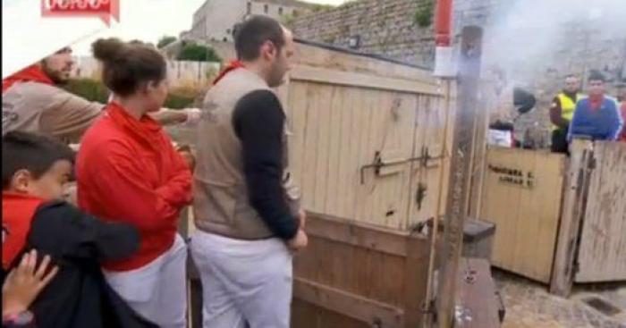 El séptimo encierro deja un susto y al menos un herido por asta de toro