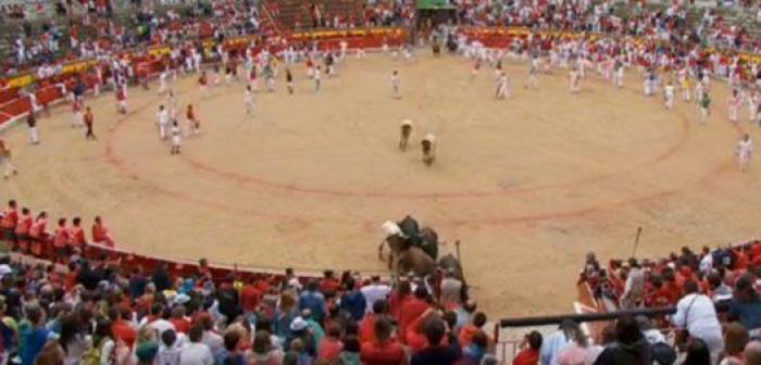 El séptimo encierro deja un susto y al menos un herido por asta de toro