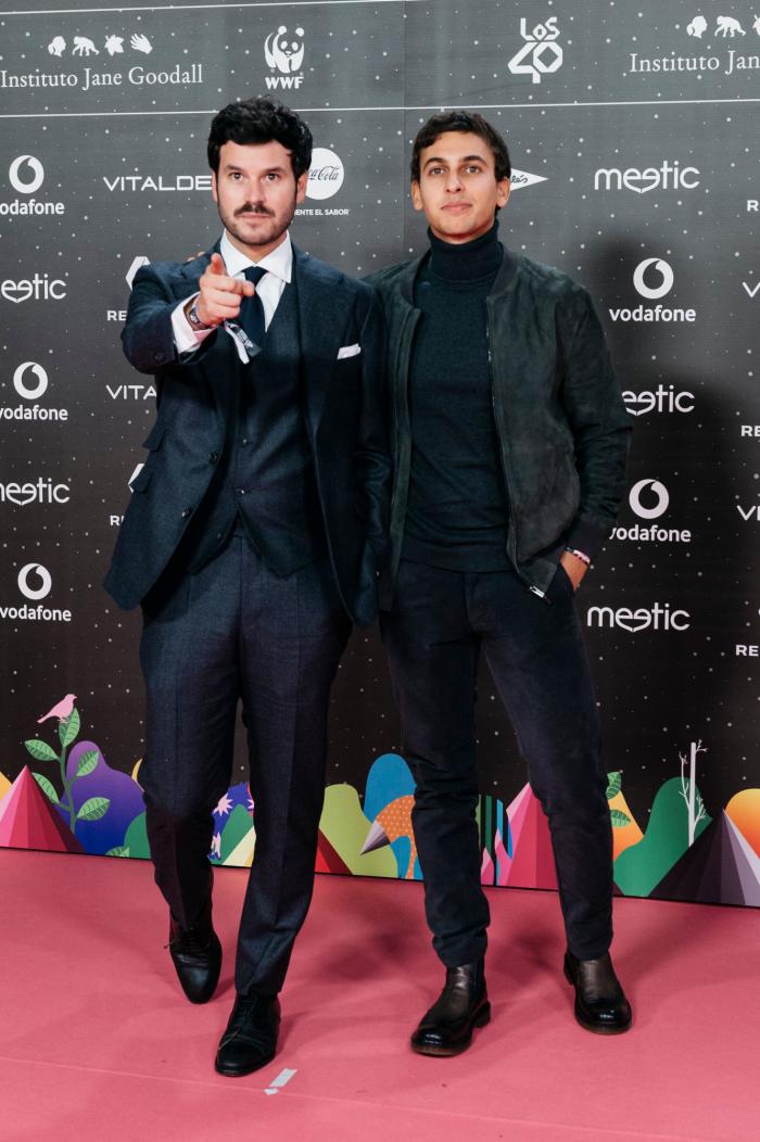 El tierno momento entre Aitana y Miguel Bernardeau en 'Los 40 Music Awards'