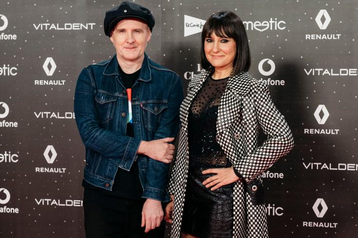 El tierno momento entre Aitana y Miguel Bernardeau en 'Los 40 Music Awards'