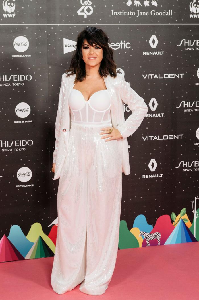 El tierno momento entre Aitana y Miguel Bernardeau en 'Los 40 Music Awards'