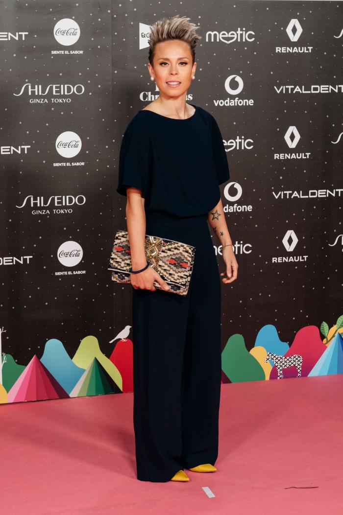 El tierno momento entre Aitana y Miguel Bernardeau en 'Los 40 Music Awards'