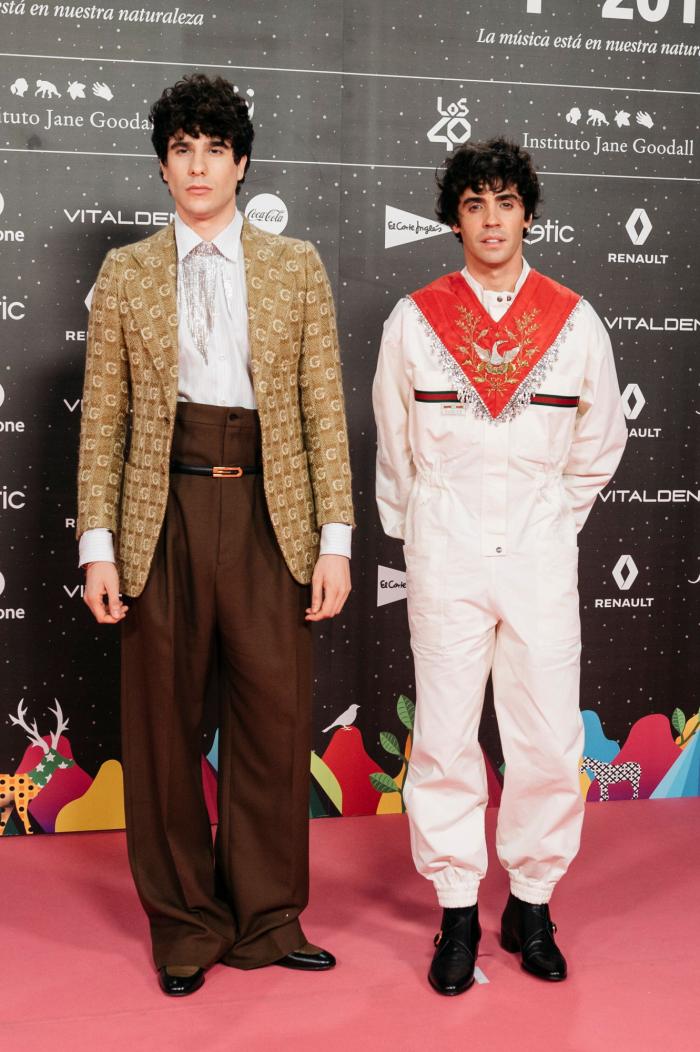 El tierno momento entre Aitana y Miguel Bernardeau en 'Los 40 Music Awards'