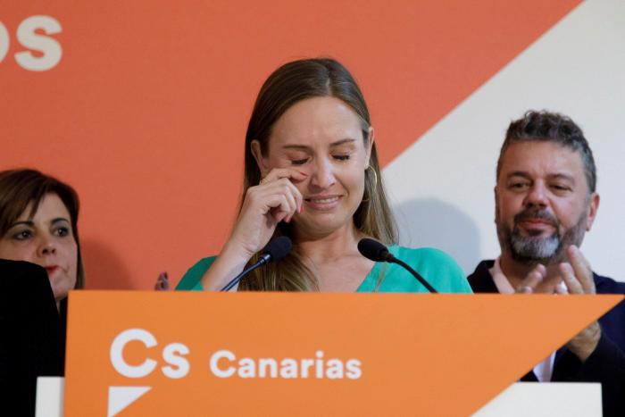 La comentada reacción de Anabel Alonso después de que Juan Carlos Girauta (C's) se quedara sin escaño