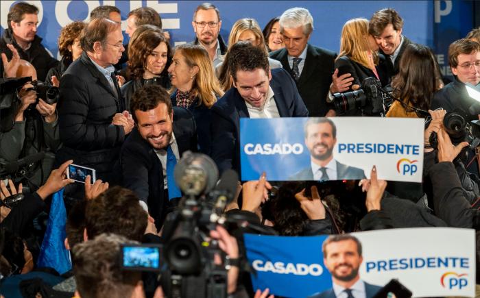 La comentada reacción de Anabel Alonso después de que Juan Carlos Girauta (C's) se quedara sin escaño