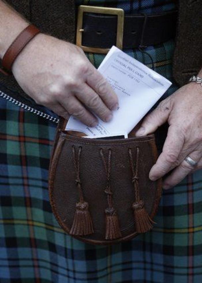 Escocia vota "no" a independizarse del Reino Unido