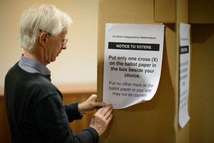 Escocia vota "no" a independizarse del Reino Unido
