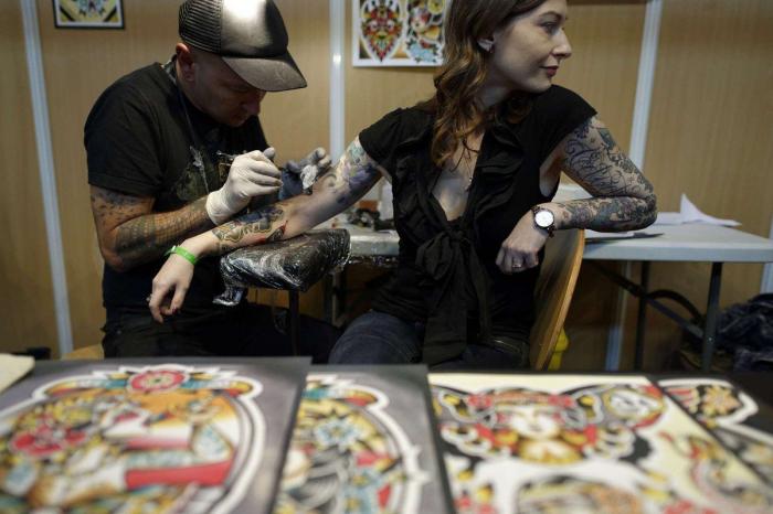 Las imágenes del Mundial del tatuaje de París (FOTOS)