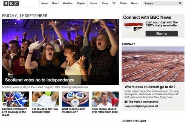 Reino Unido niega a Escocia la posibilidad de celebrar un segundo referéndum de independencia