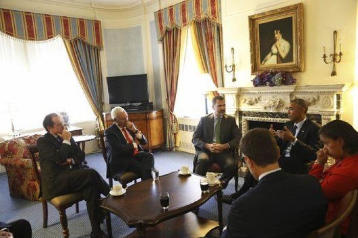 La "buena sintonía" entre los Obama y los Borbón Ortiz (FOTOS)