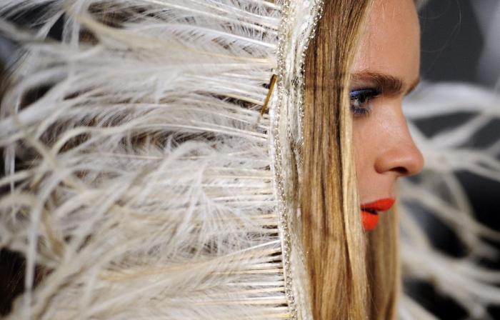 Vestidos de novia hechos con papel higiénico (FOTOS)