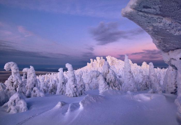 La heladora belleza en los Urales (FOTOS)