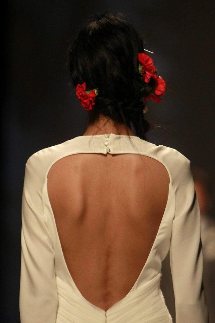 Vestidos de novia hechos con papel higiénico (FOTOS)