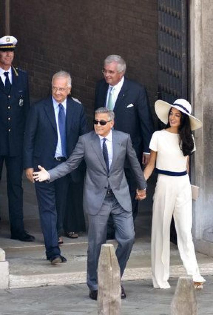 Vestido de novia de Amal Alamuddin: así se casó la esposa de George Clooney