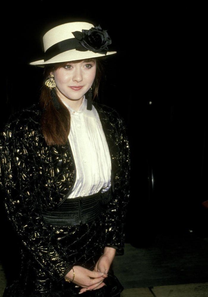 Luke Perry rinde homenaje a Shannen Doherty, su novia en 'Beverly Hills, 90210'