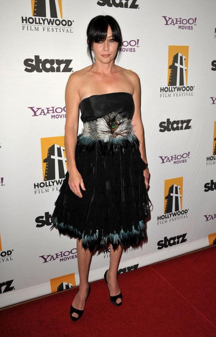 Luke Perry rinde homenaje a Shannen Doherty, su novia en 'Beverly Hills, 90210'