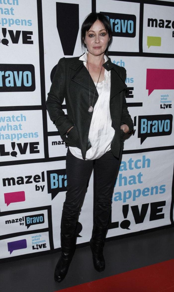 Luke Perry rinde homenaje a Shannen Doherty, su novia en 'Beverly Hills, 90210'