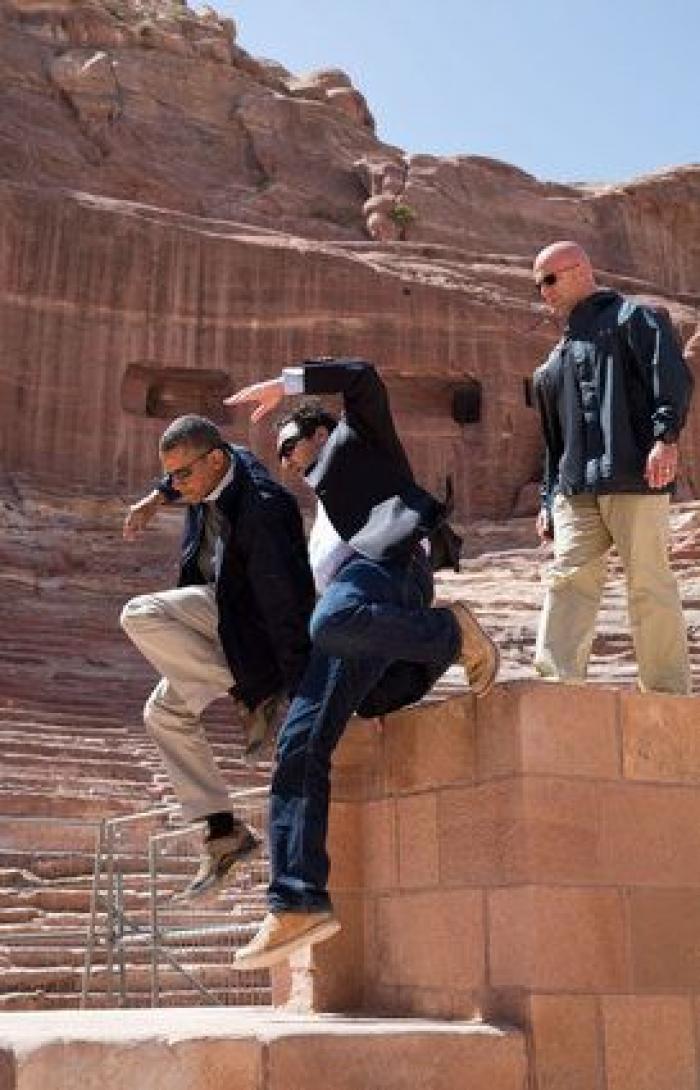 Montajes y montajes de esta foto de Obama