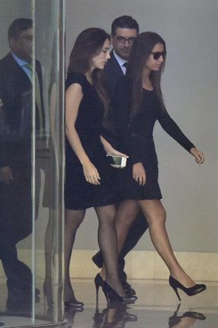 Muerte de Miguel Boyer: Isabel Preysler, arropada por familiares y amigos en el tanatorio (FOTOS)