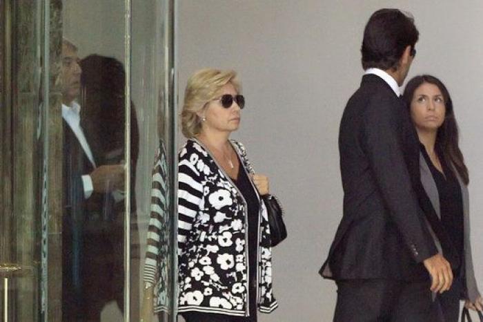 Muerte de Miguel Boyer: Isabel Preysler, arropada por familiares y amigos en el tanatorio (FOTOS)