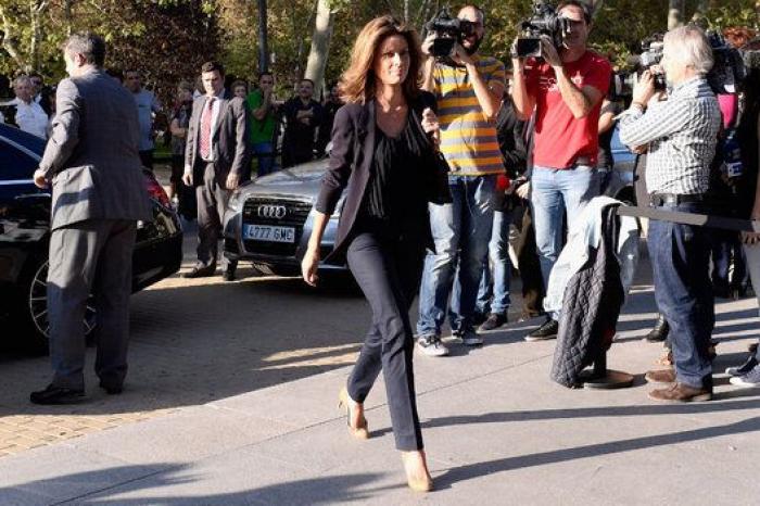 Muerte de Miguel Boyer: Isabel Preysler, arropada por familiares y amigos en el tanatorio (FOTOS)