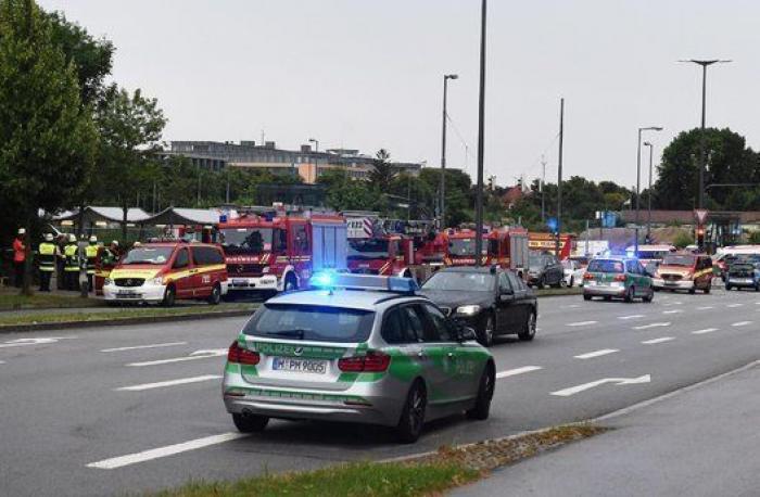 El tiroteo de Múnich, en imágenes