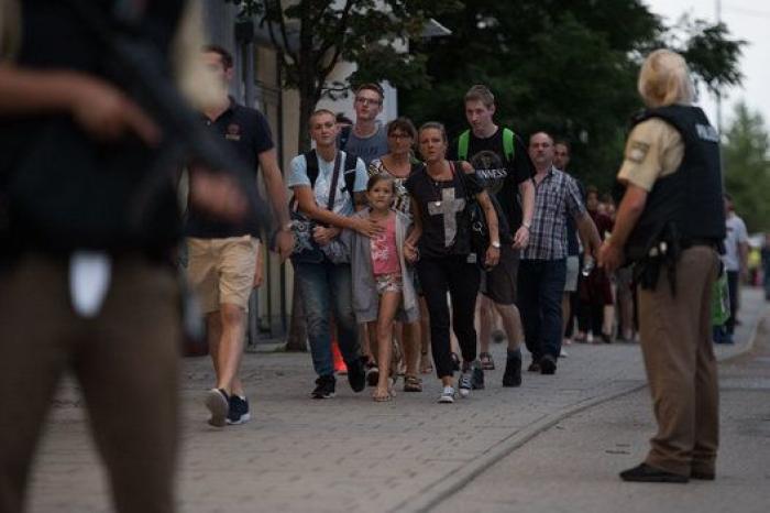 El tiroteo de Múnich, en imágenes