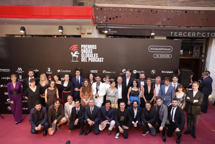 Málaga celebra la gran fiesta de los I Premios Ondas Globales del Podcast