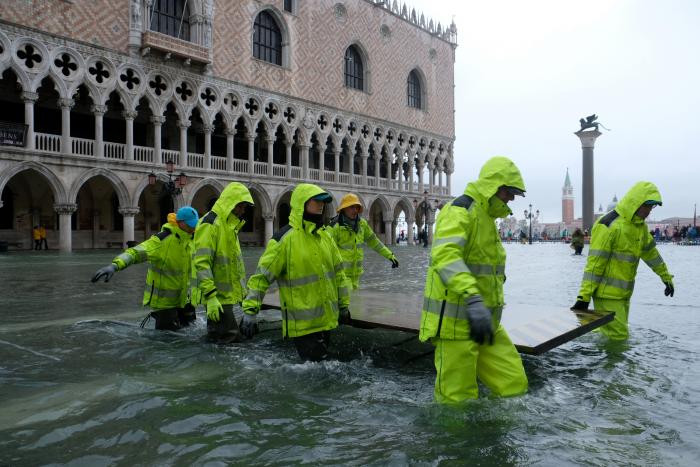 Así ha quedado el patrimonio de Venecia tras las inundaciones
