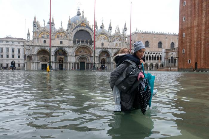 Así ha quedado el patrimonio de Venecia tras las inundaciones