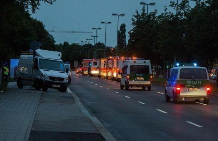 El tiroteo de Múnich, en imágenes
