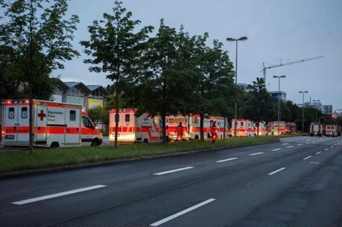 El tiroteo de Múnich, en imágenes