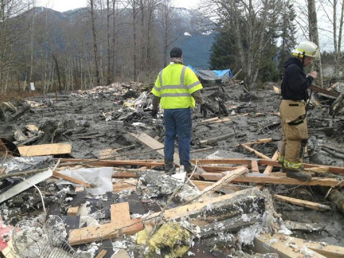 176 desaparecidos por un alud de tierra en el estado de Washington
