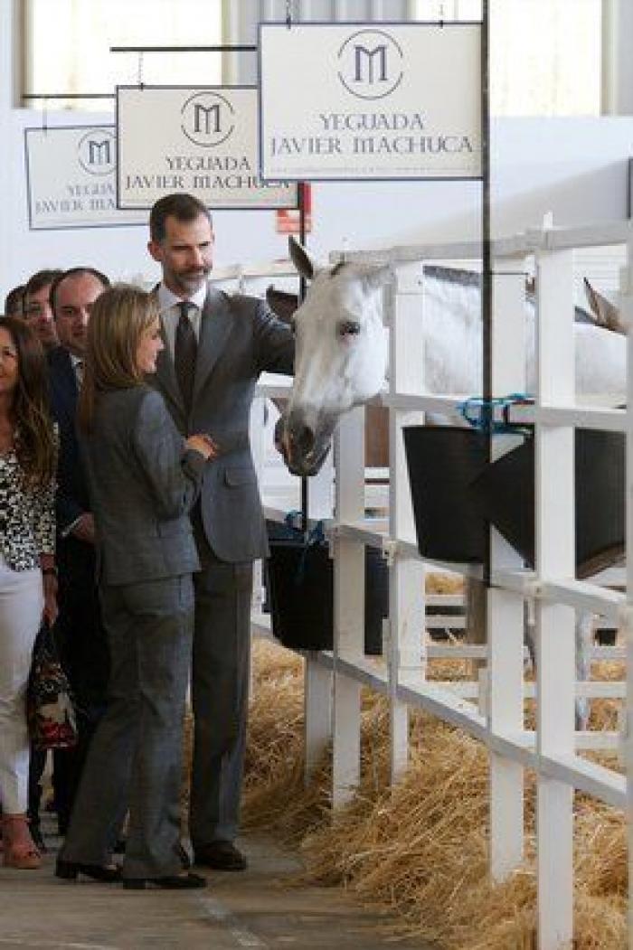 Feria de Zafra: los reyes Felipe y Letizia hacen su primera visita oficial a Extremadura entre ganado
