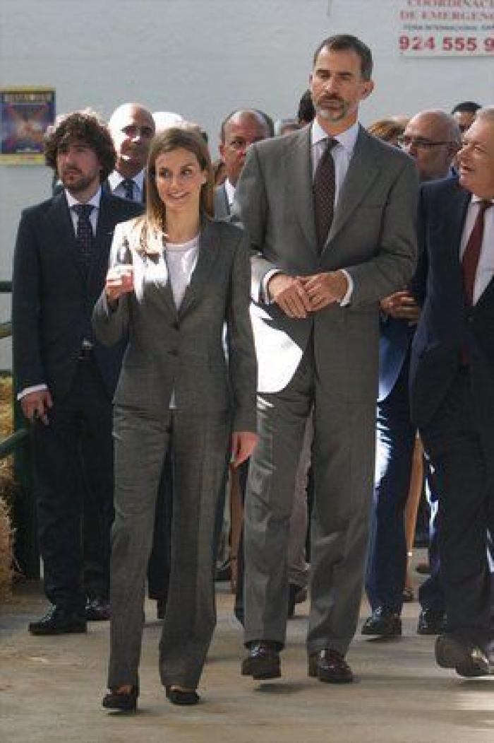 Feria de Zafra: los reyes Felipe y Letizia hacen su primera visita oficial a Extremadura entre ganado