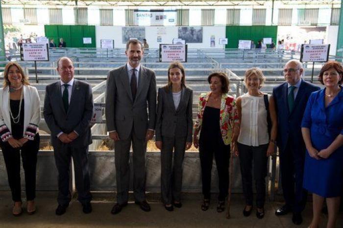 Feria de Zafra: los reyes Felipe y Letizia hacen su primera visita oficial a Extremadura entre ganado